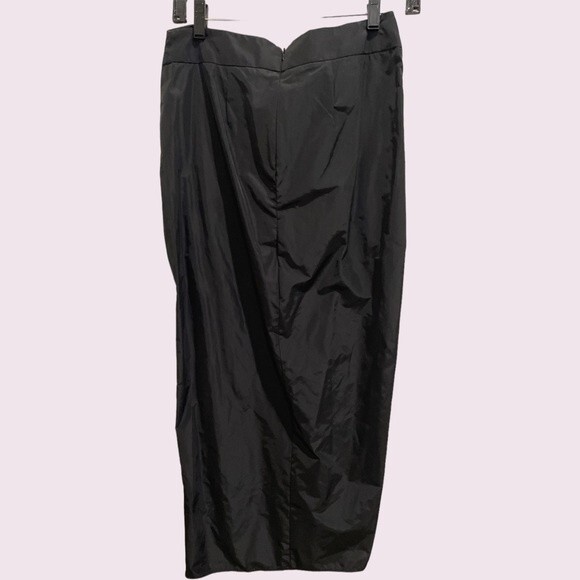 Zara Ruffled Midi Skirt SZ M NWT - Picture 3 of 4